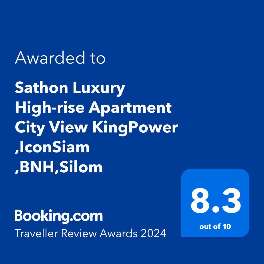 Sathon Luxury High-Rise Apartment City View Kingpower ,Iconsiam ,Bnh,Silom 방콕 외부 사진